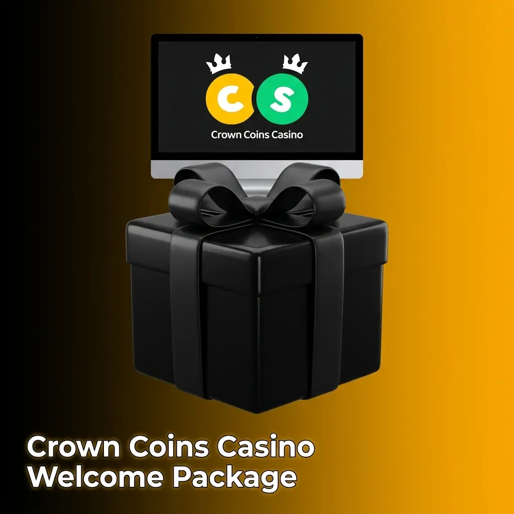 Crown Coins Casino welcome package offering 100000 Crown Coins and 2 Sweeps Coins free with no deposit required