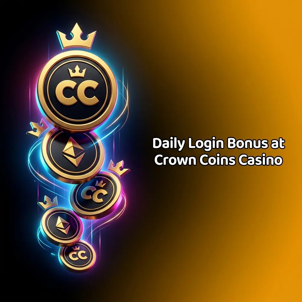 Crown Coins Casino daily login bonus rewards players with scaling Crown Coins credits for consecutive logins, no purchase needed