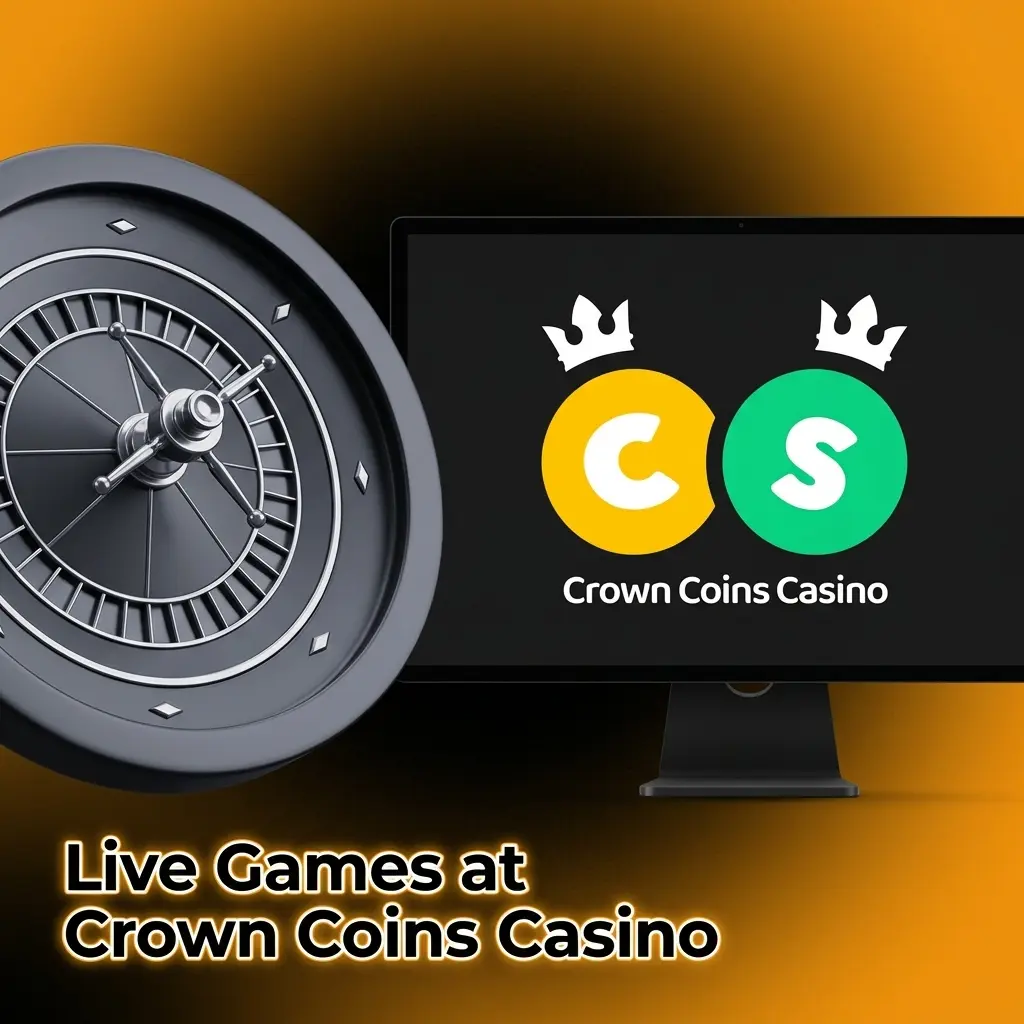 Live dealer games at Crown Coins Casino including Blackjack, Roulette, Baccarat, and more streamed in HD