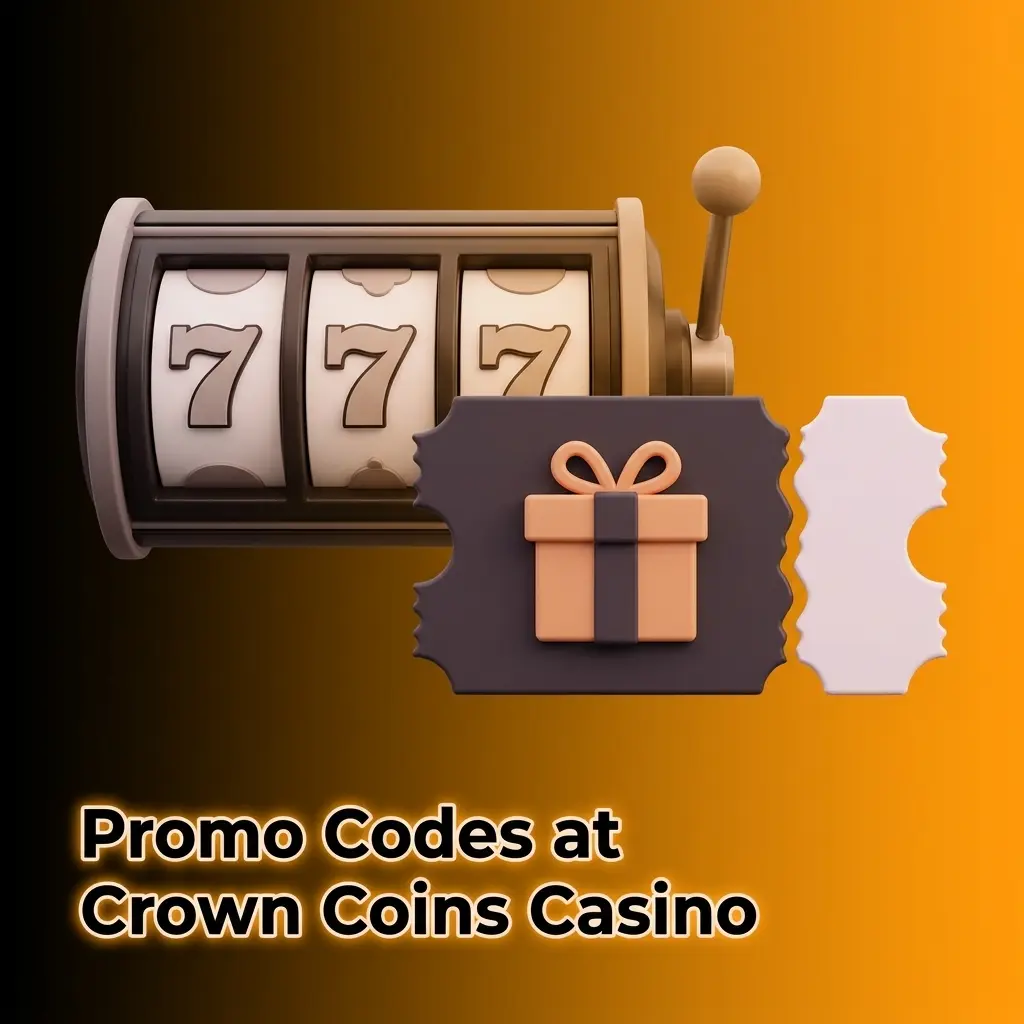 Crown Coins Casino promo code redemption steps showing how to enter codes for bonus Crown Coins or Sweeps Coins